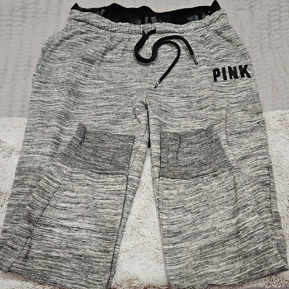 PINK Victoria's Secret Kids Heather Gray Joggers
